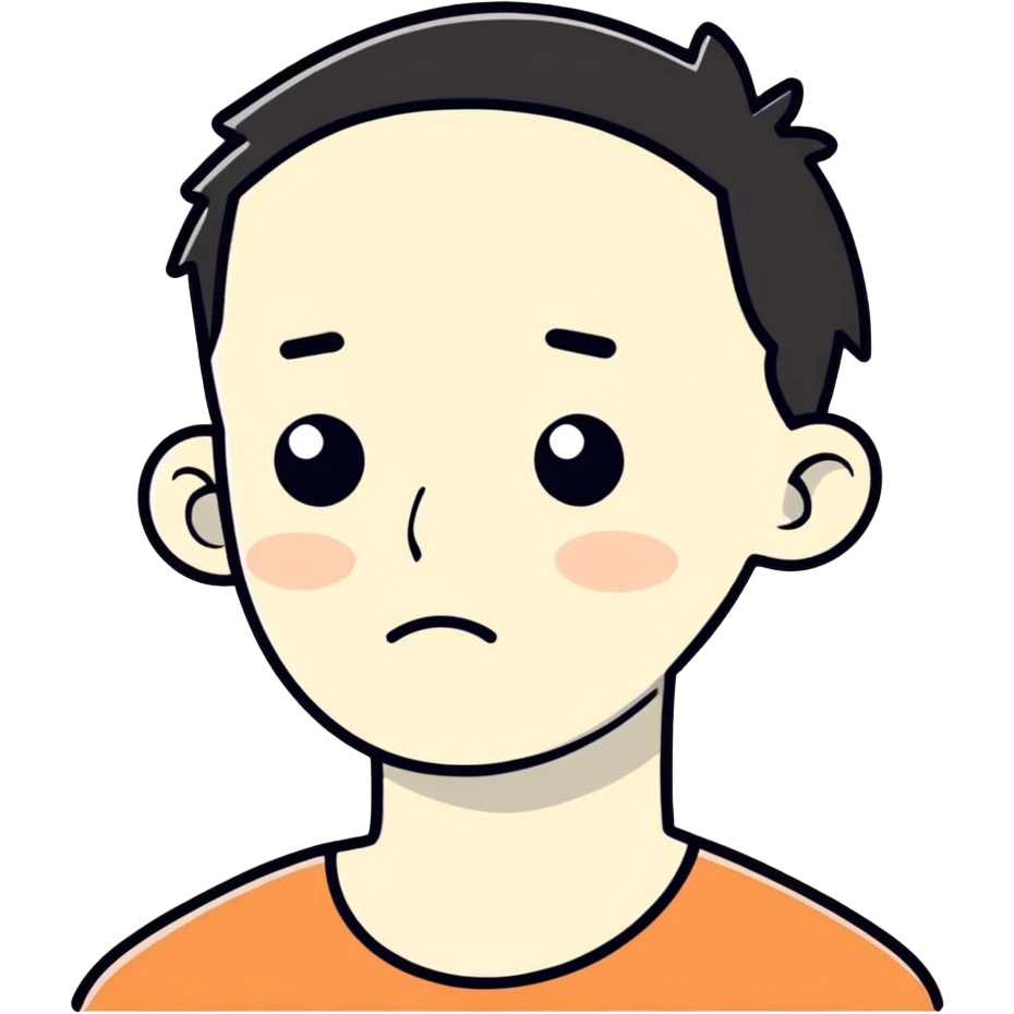 Sad emoji
