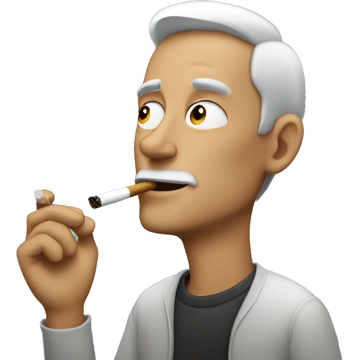 Man smoking  emoji