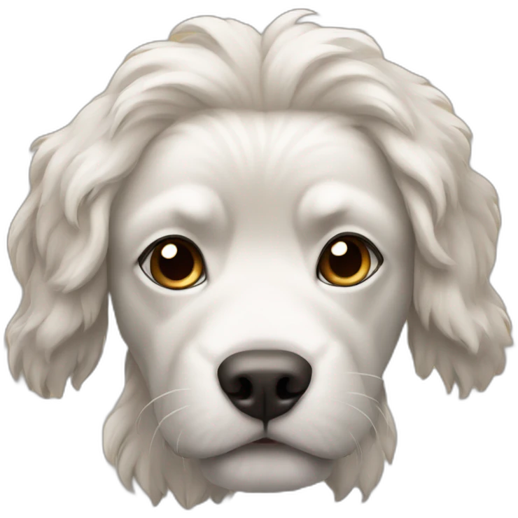 Zeus as a dog  emoji
