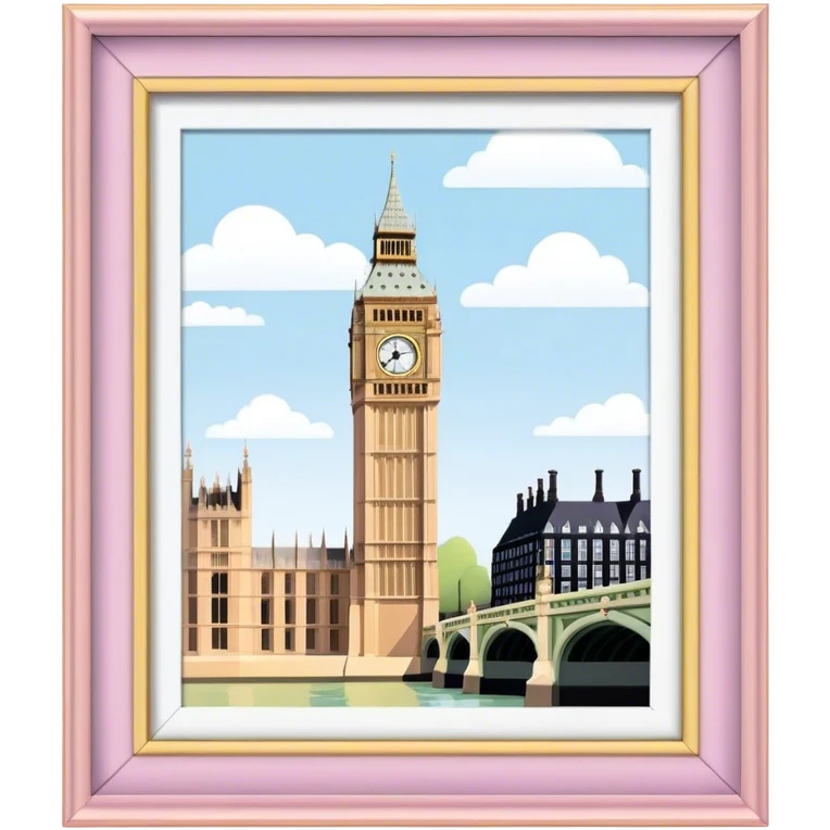 
pastel bigben emoji