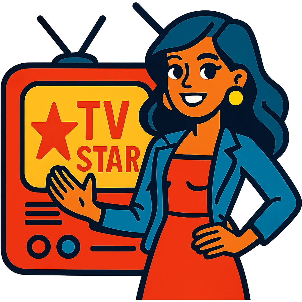girl model TV star emoji