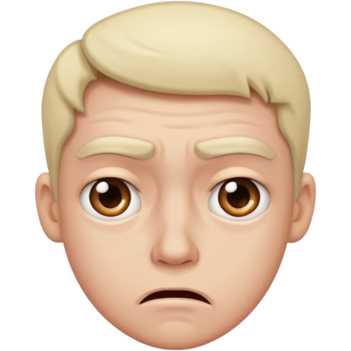 disappointed disgust  emoji