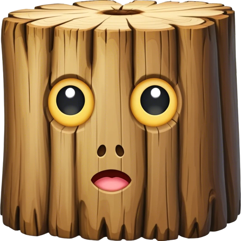 tree trunk block emoji