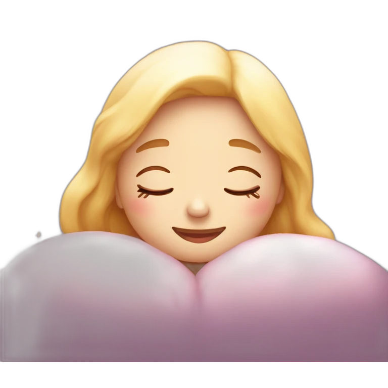 love sleep with dream emoji