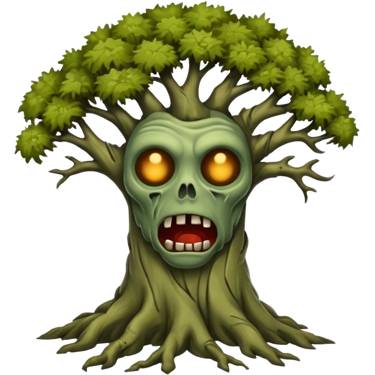 zombie tree emoji