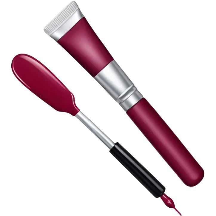 Astra lip gloss Burgundy emoji