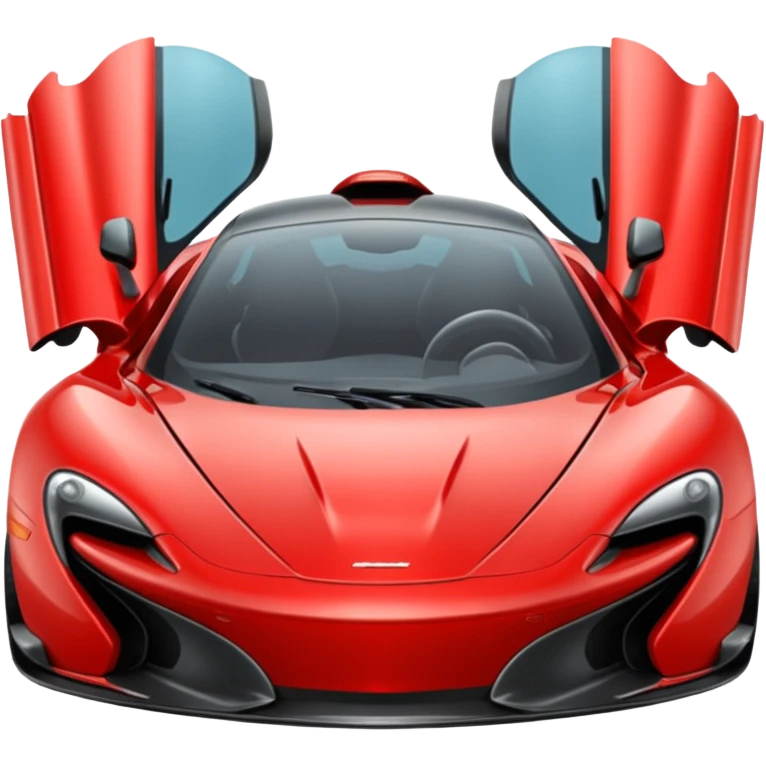 maak een auto en het is een mc laren emoji