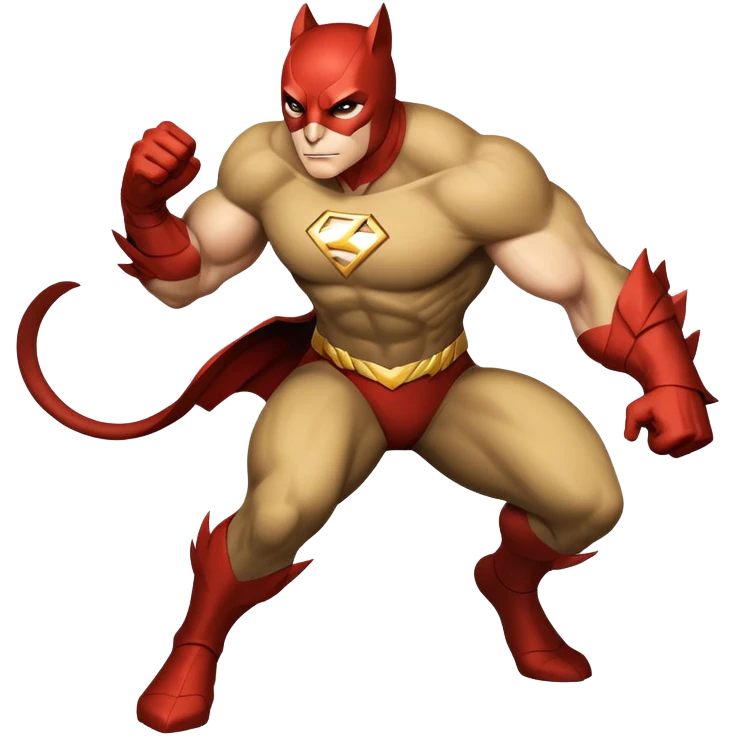 superhero transformed into animal form emoji