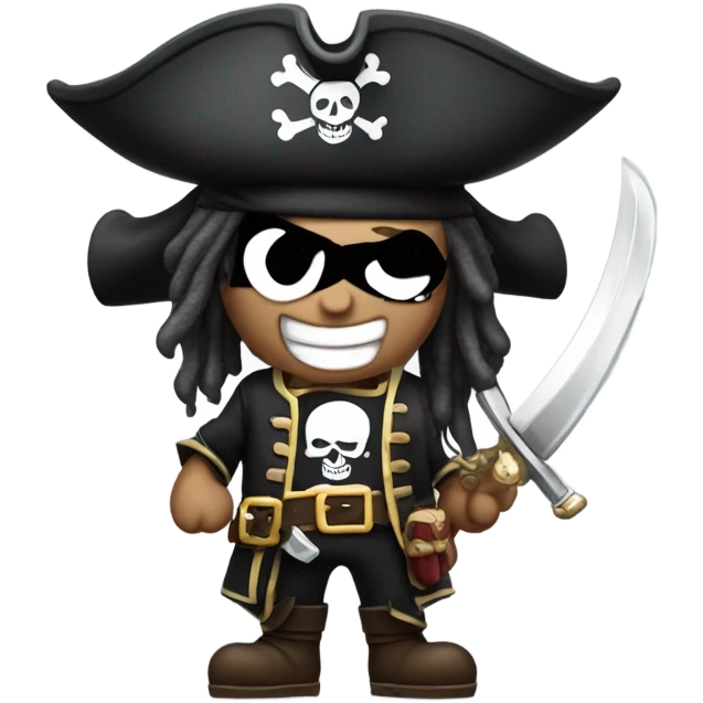 Las Vegas raider pirate  emoji