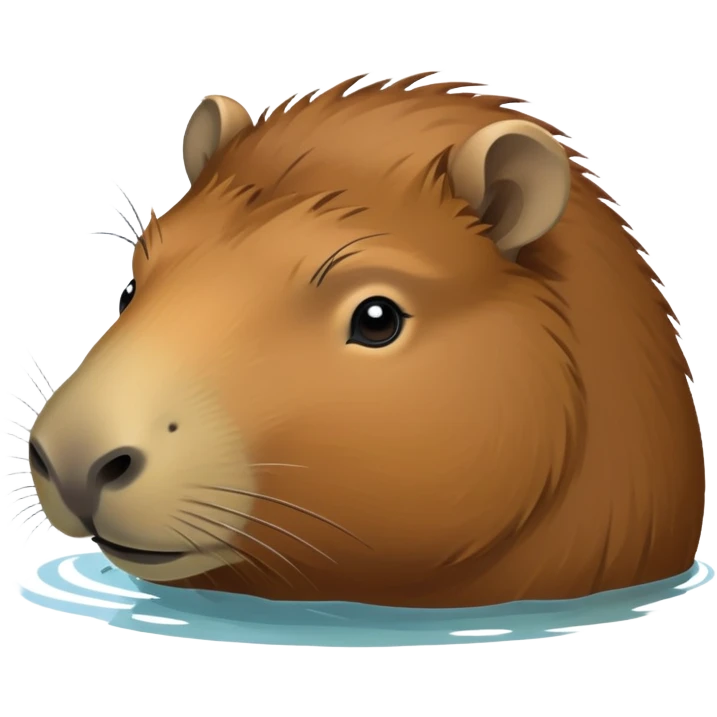 Capybara emoji