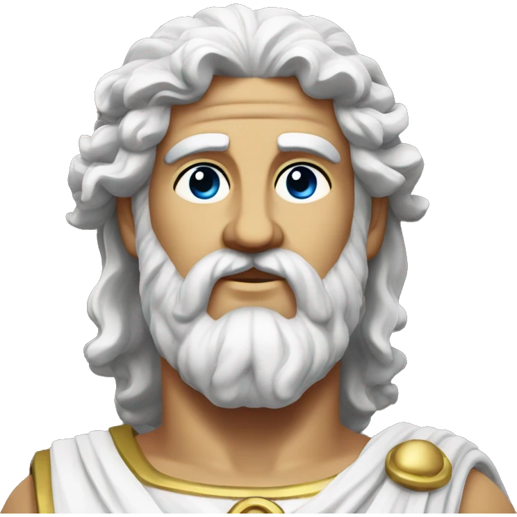 Zeus greek god emoji