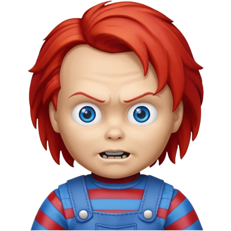 Un emojin de chuky emoji