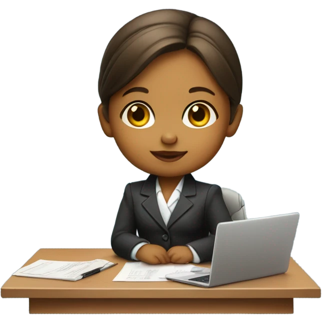 girl baby ceo emoji