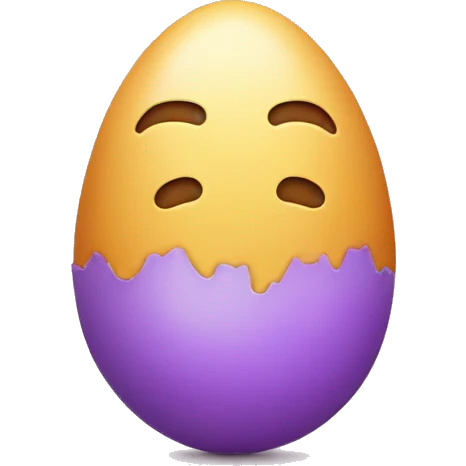 dyed easter egg emoji