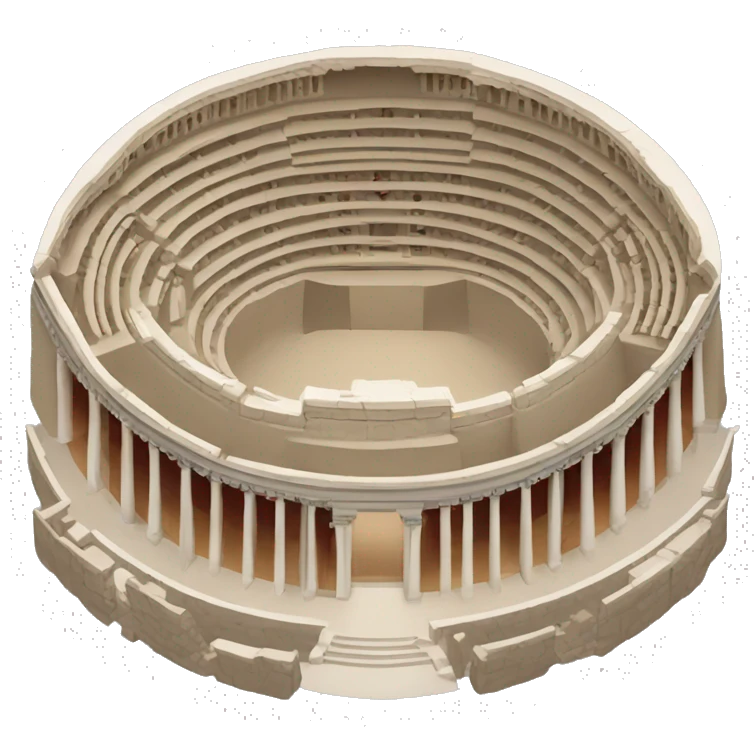 Ancient Greek Epidauros theatre emoji