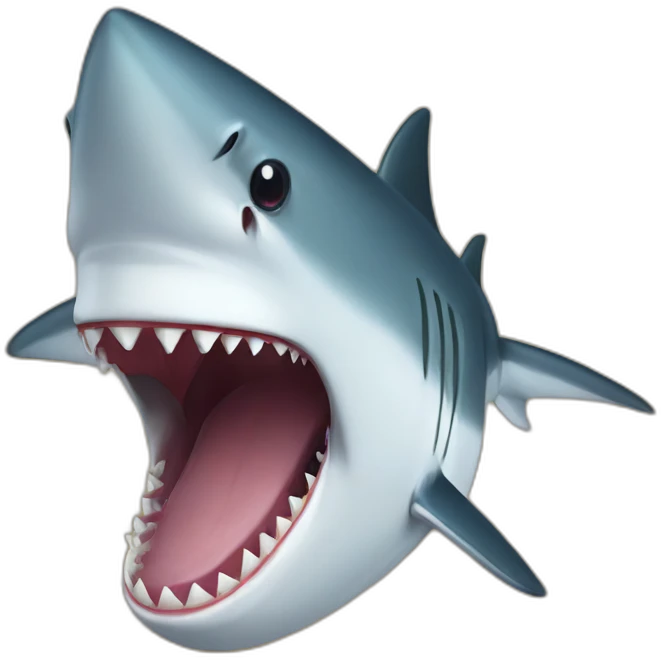 overbite shark emoji