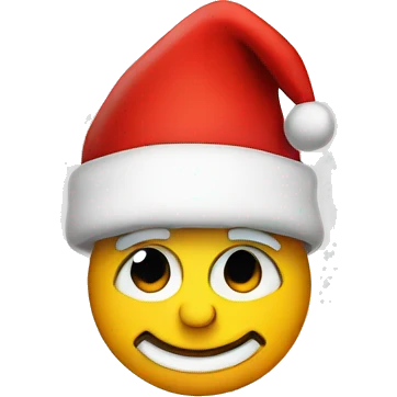 santahat  emoji