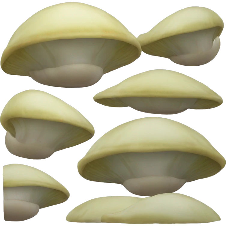 talking clam with tougue emoji