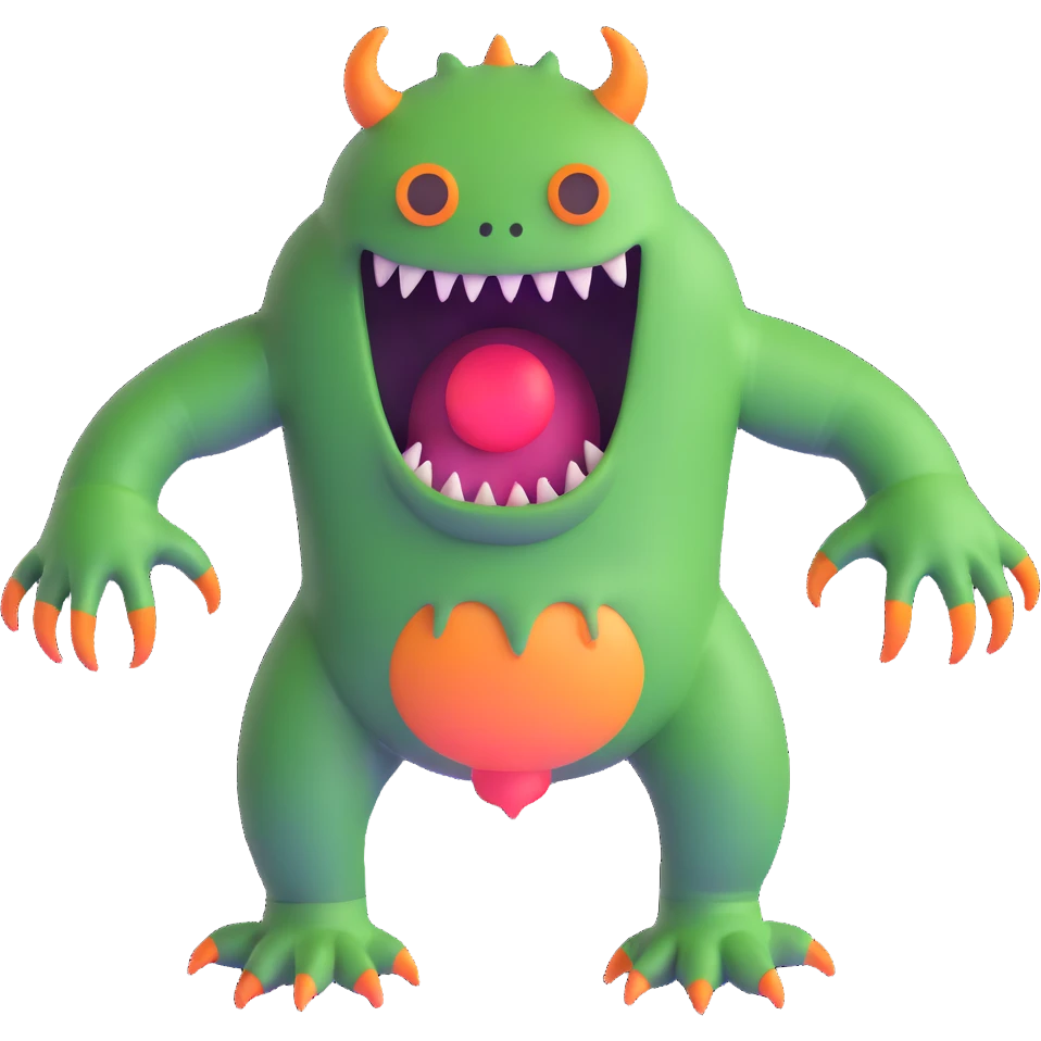 monster creature emoji