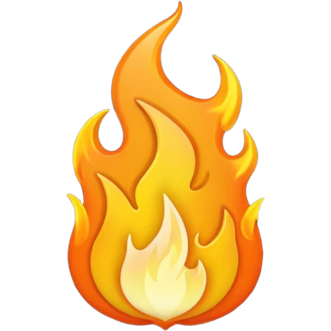 Mailti flame emoji  emoji