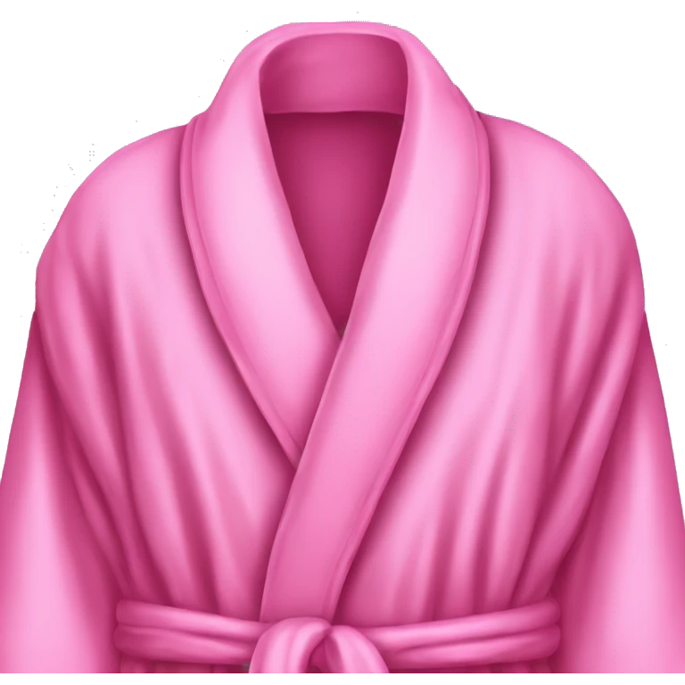 pink luxury robe emoji