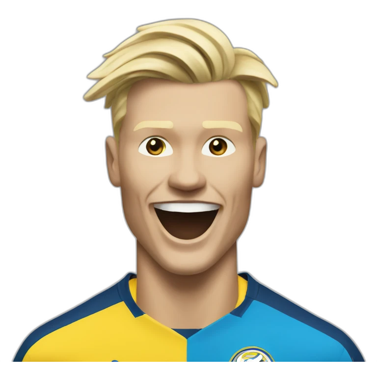 erling haaland celebrating emoji