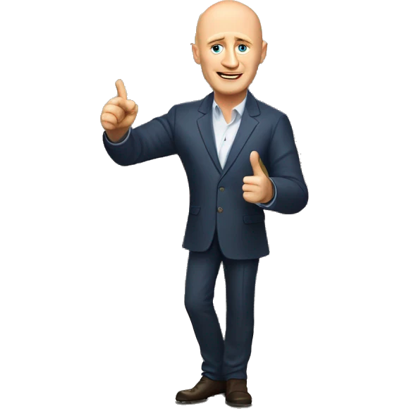yevgeny prigozhin in his tent, holding his hand up emoji