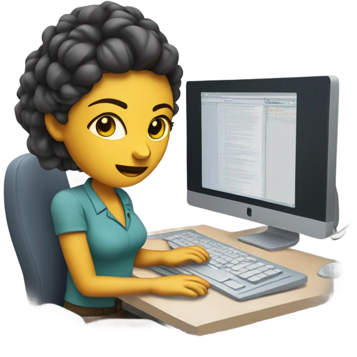 Computer science woman emoji