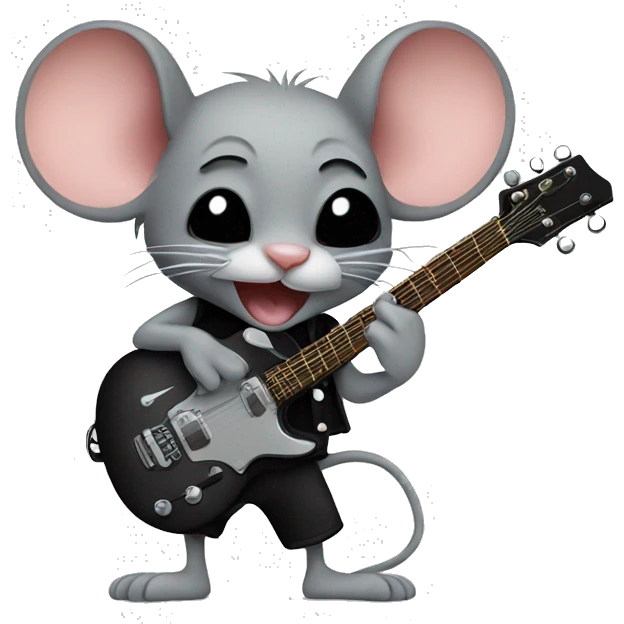 Rock And Roll Mouse emoji