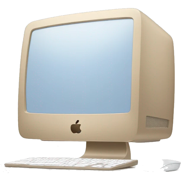 beige imac emoji