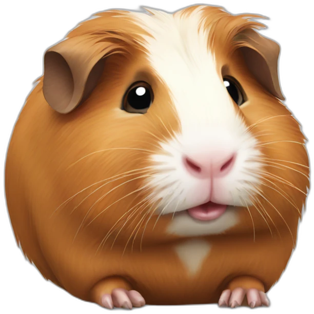 Cringed guinea pig emoji