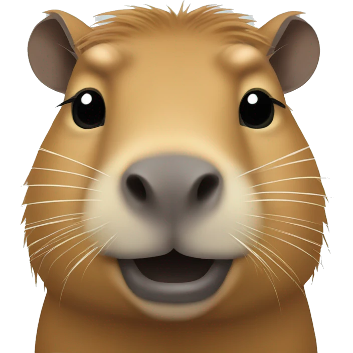 Capybara emoji