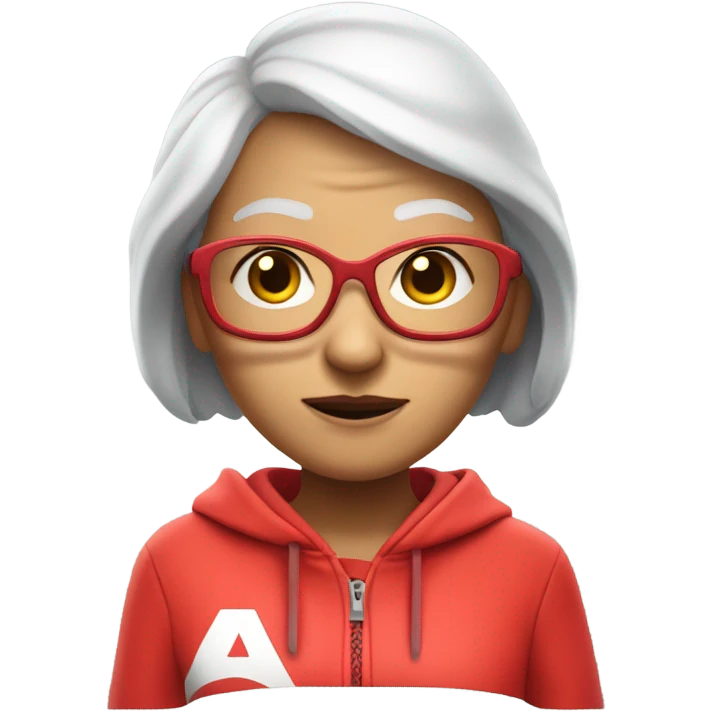 Grandma in squid games emoji