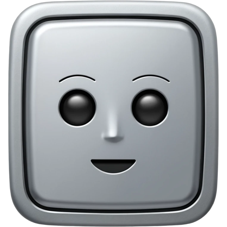 CPU, front facing, plain no text emoji