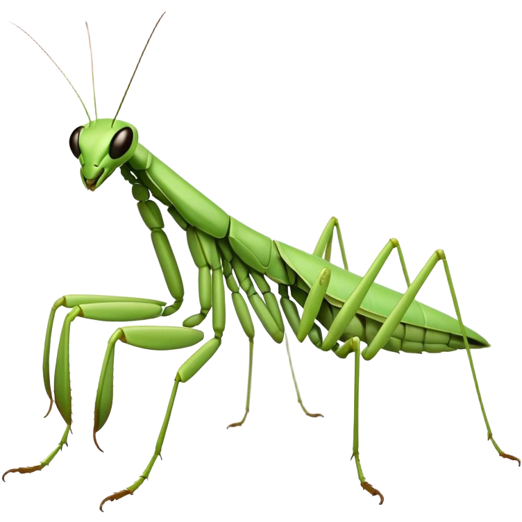 Preying mantis emoji