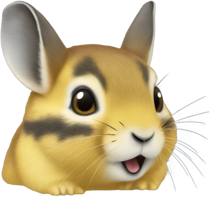 Realistic North American pika  emoji