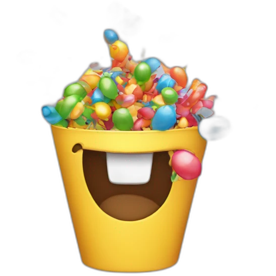 party popper emoji