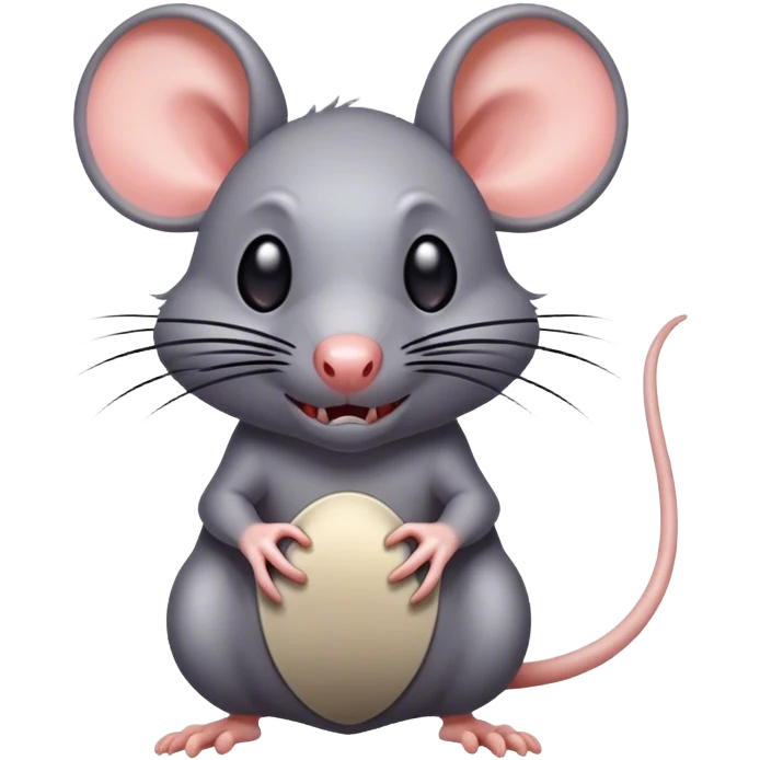 Rat scary game emoji