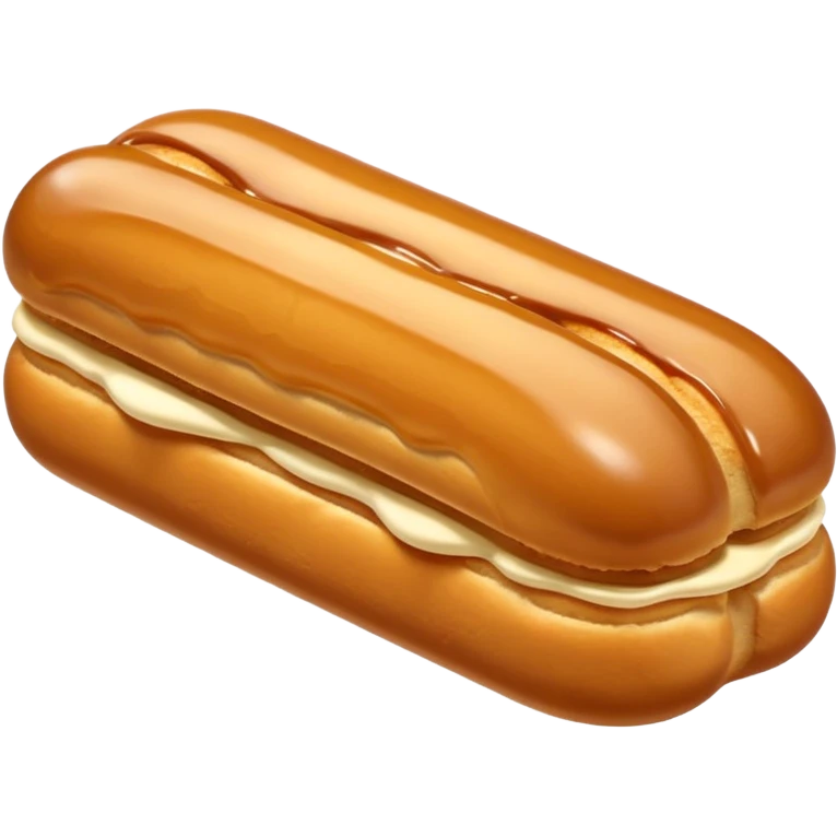 Butterscotch éclair  emoji