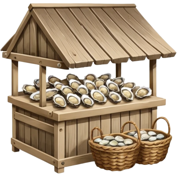 oyster stand emoji