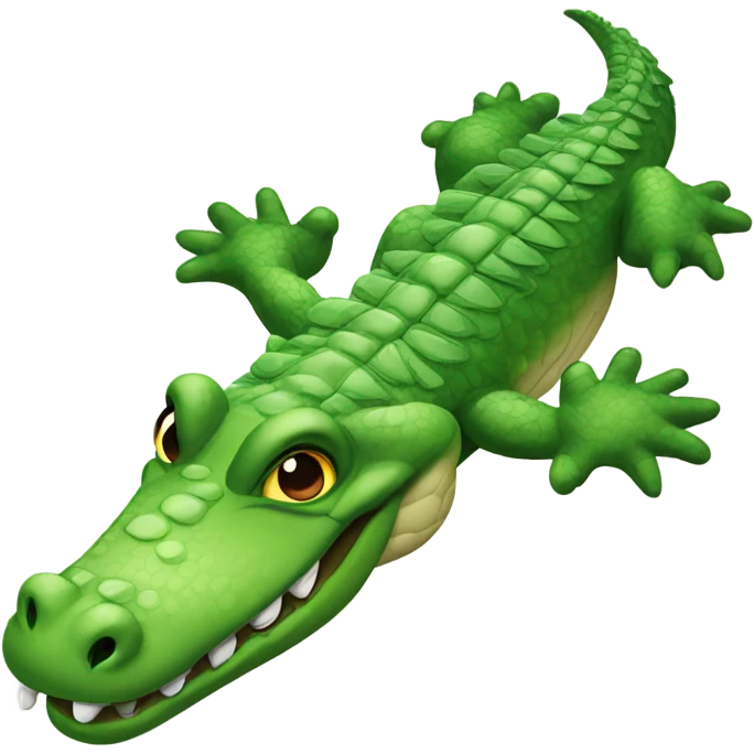 Agay alligator with wings  emoji