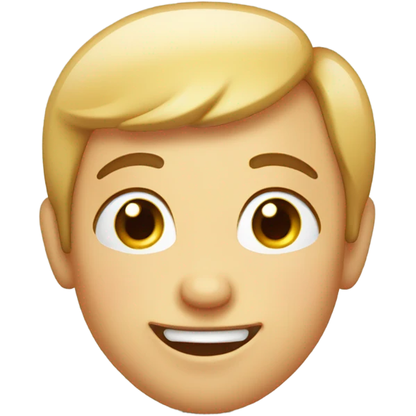Blushing face with dimples  emoji