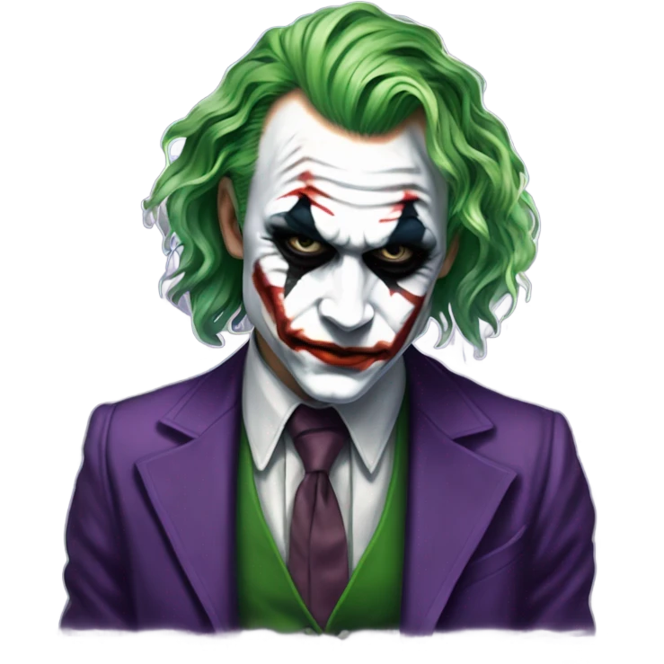 Heath ledger joker emoji
