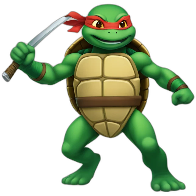 the ninja turtle emoji