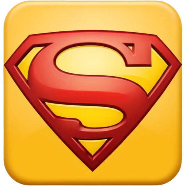 Logo of superman emoji