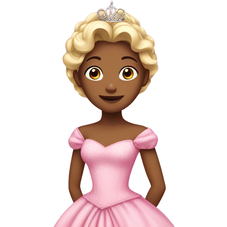 princess in pink dress  emoji