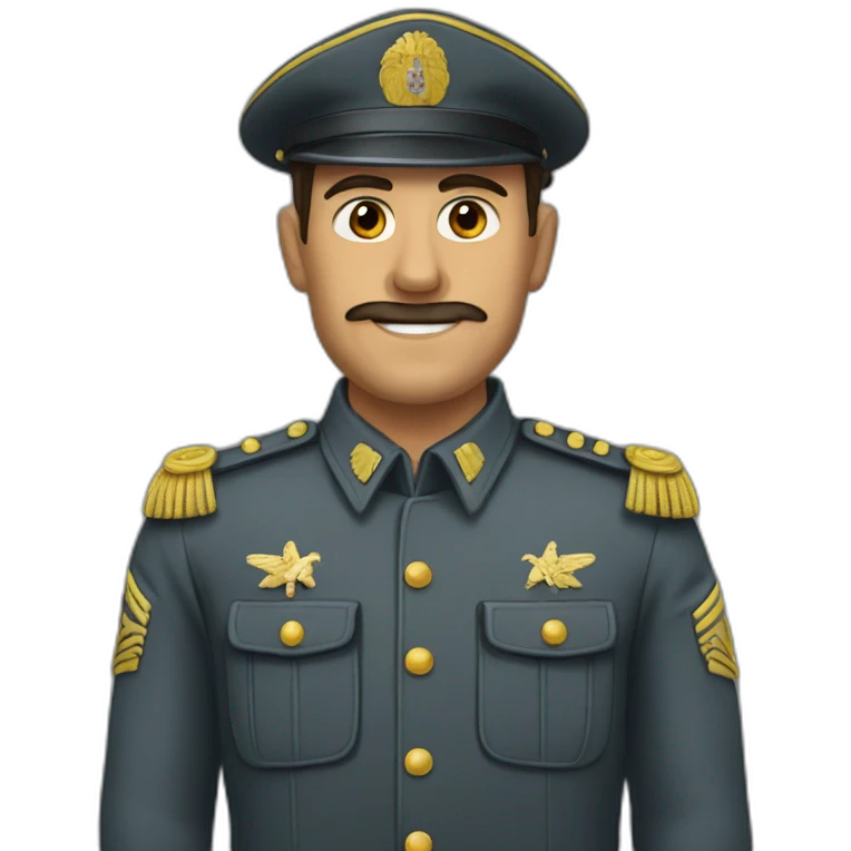 señor si señor, soldado emoji