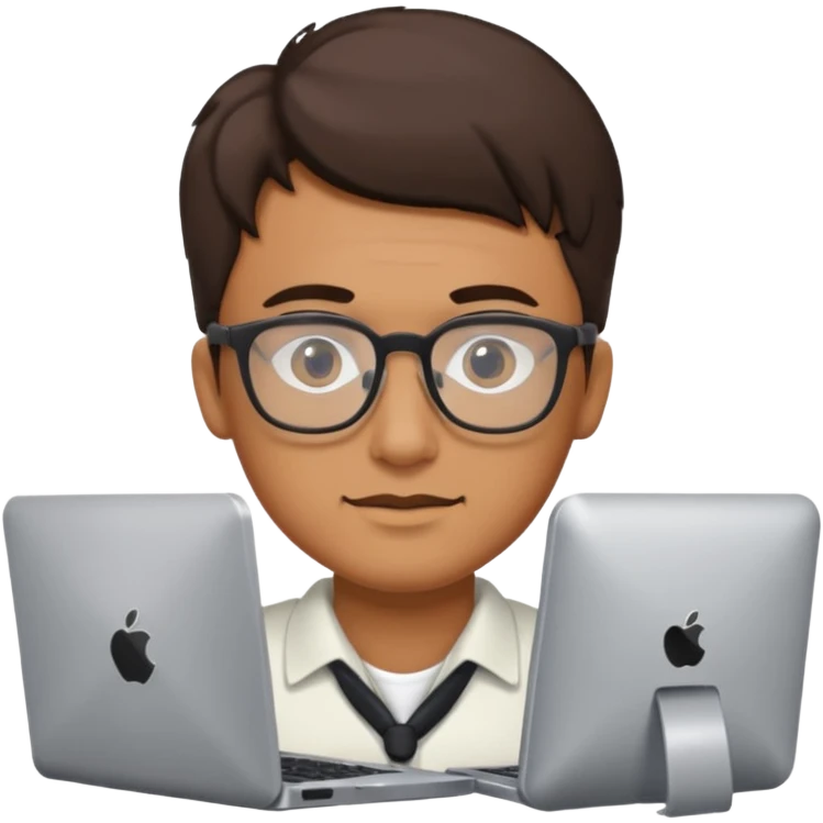 A MAN WITH A PC  emoji