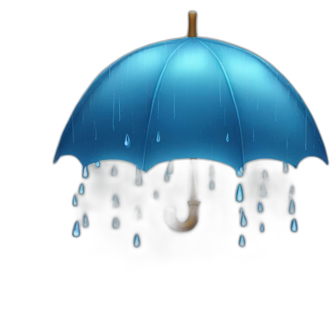 rain emoji