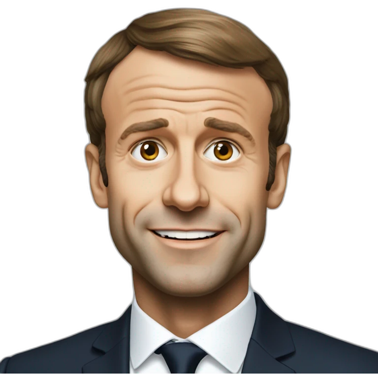 Emmanuel Macron emoji